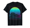 Vaporwave Aesthetic Sunset Retrowave T-Shirt - Minimalist Print Unisex - T-Shirt, Sweatshirt, Hoodie