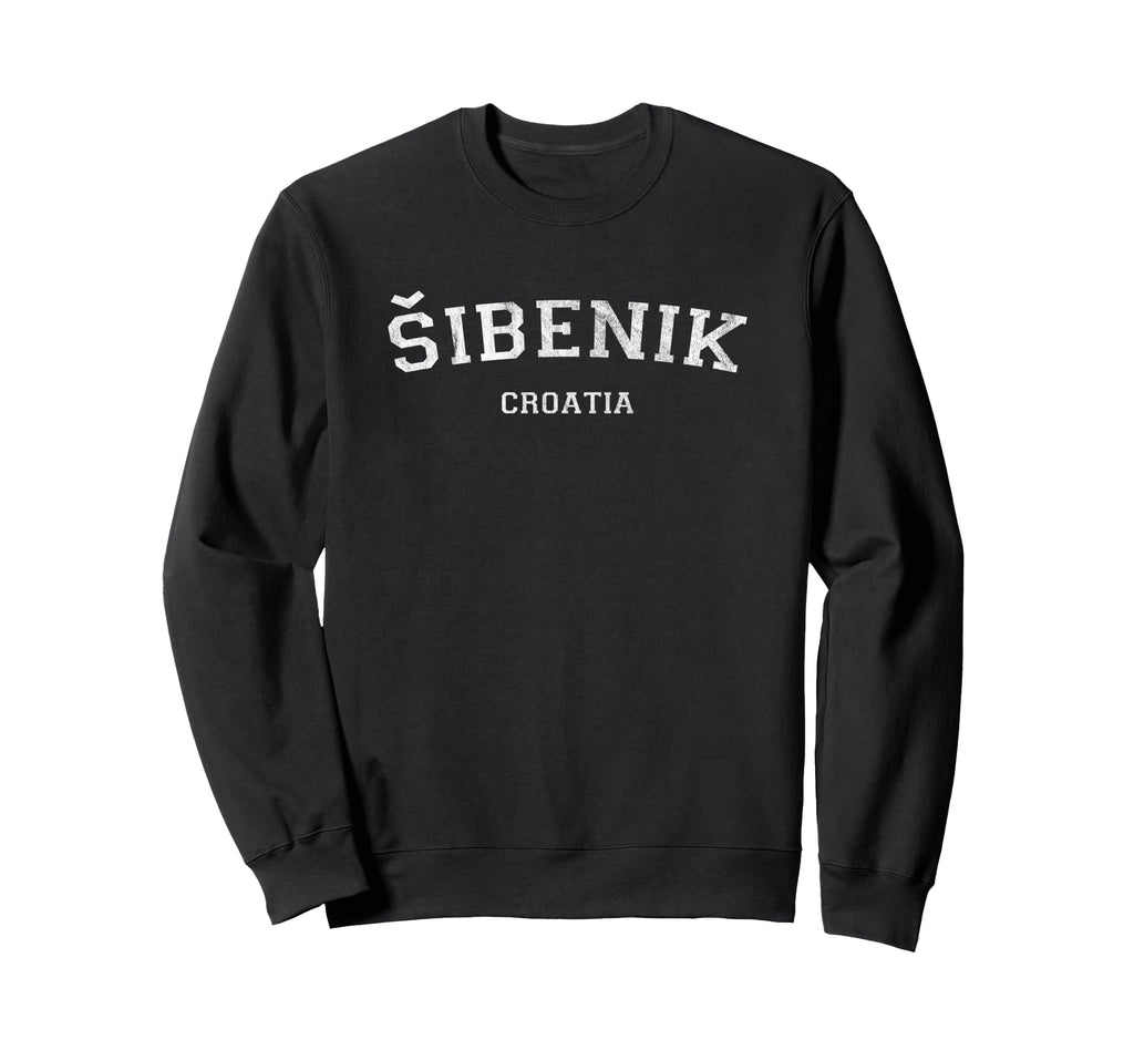 Varsity Sibenik Croatia Sweatshirt - Casual Everyday Wear for Adults - T-Shirt, Sweatshirt, Hoodie