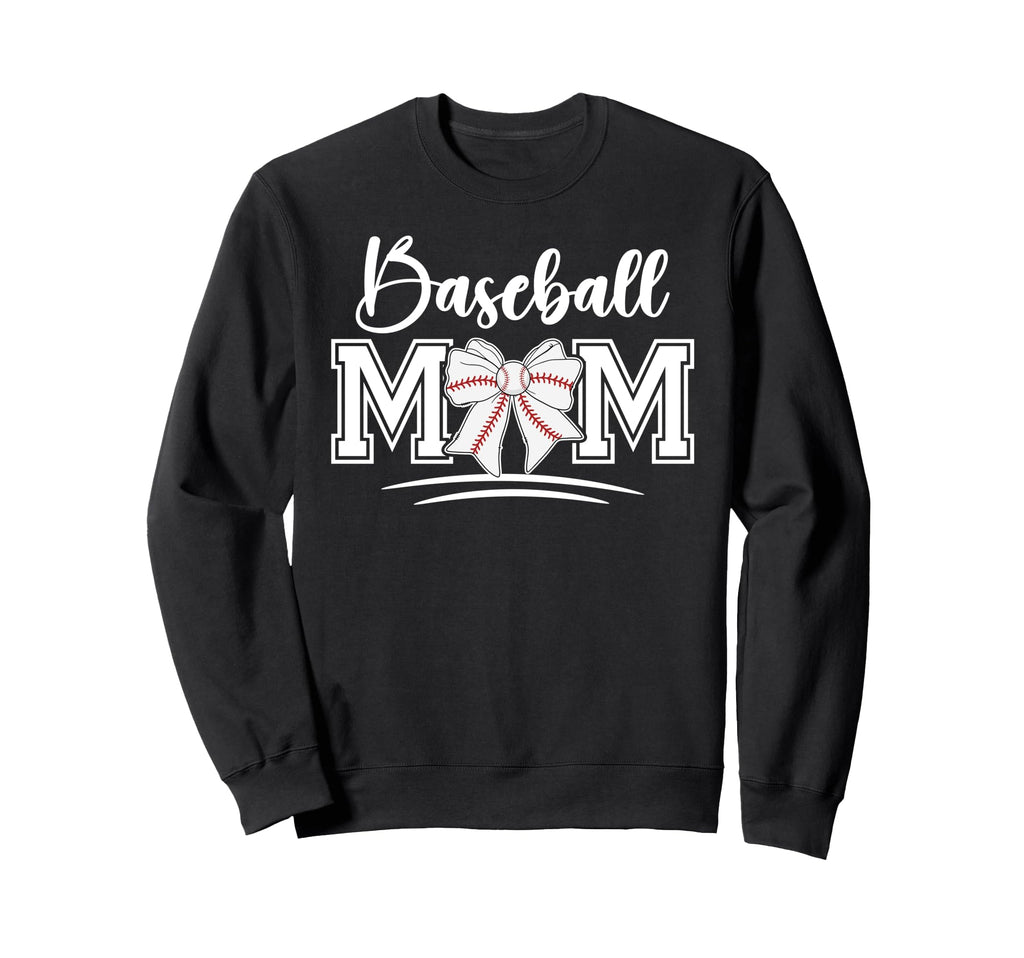 Baseball Mom Baseball Player Mom Sweatshirt - Novelty Apparel Unisex - T-Shirt, Sweatshirt, Hoodie