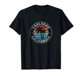 Carlsbad California Ca 70S T-Shirt - Minimalist Print for Adults - T-Shirt, Sweatshirt, Hoodie
