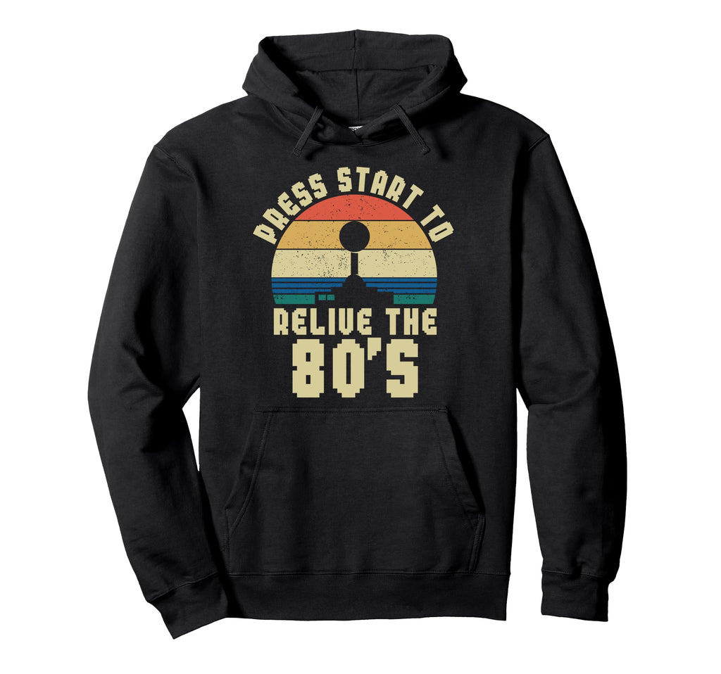 80S Arcade Nostalgia Pixel Art Video Hoodie - Aesthetic Graphic for Adults - T-Shirt, Sweatshirt, Hoodie