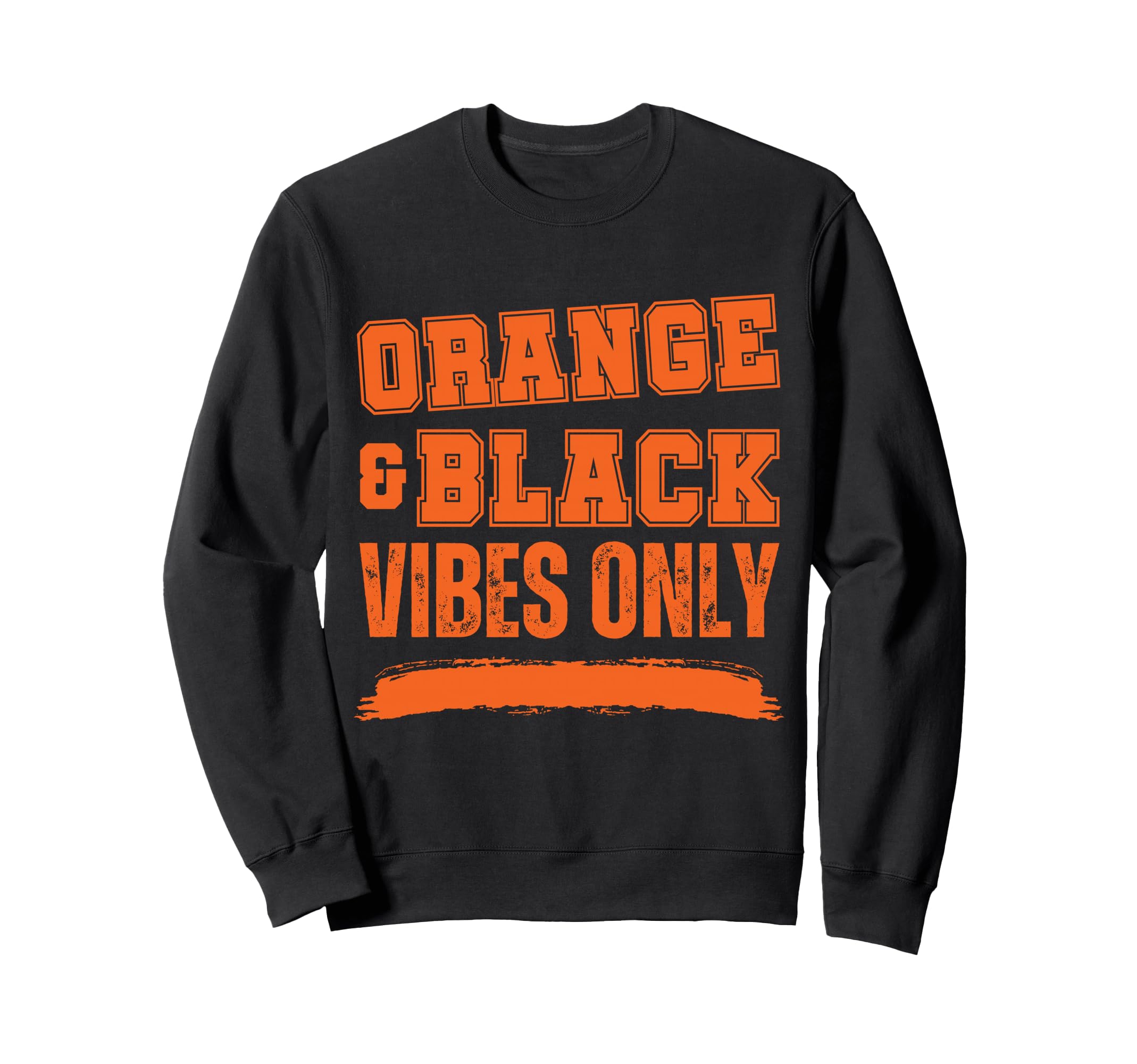 Orange And Black Game Day Orange Game Sweatshirt - Unique Graphic Unisex - T-Shirt, Sweatshirt, Hoodie