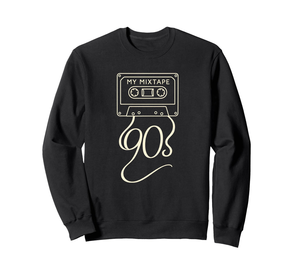 My Mixtape 90S Cassette Tape Nostalgia Sweatshirt - Minimalist Print Unisex - T-Shirt, Sweatshirt, Hoodie