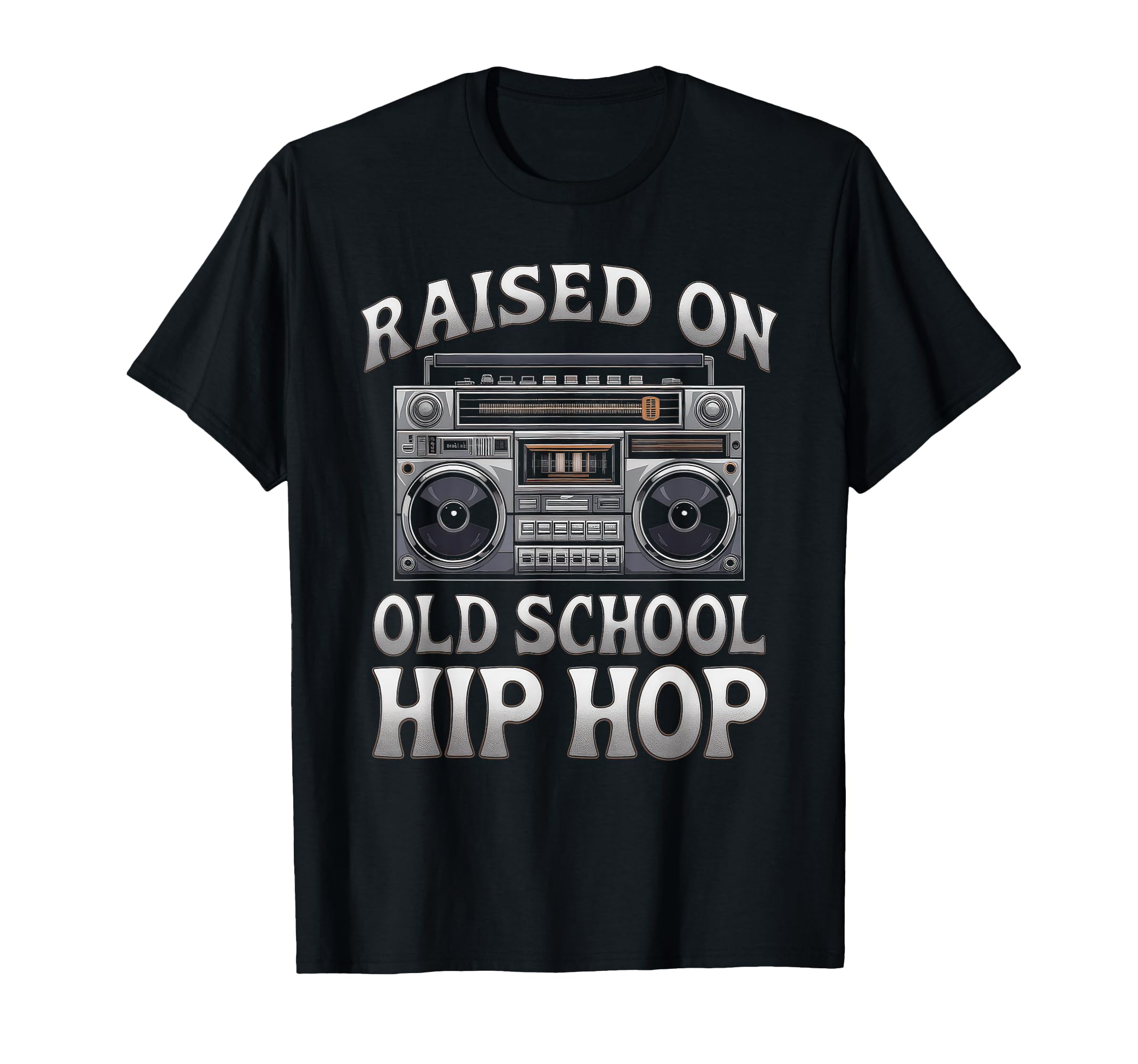 Raised Old School Graffiti Rap Hip Hop T-Shirt - Fun Novelty Design Unisex - T-Shirt, Sweatshirt, Hoodie