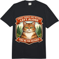 Some Things Are Better Left Alone Cat Merch - Adult & Kids T-Shirts, Sweatshirts & Hoodies apparel design preview 1