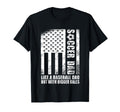 Us Flag Soccer Dad Like Baseball Dad T-Shirt - Casual Everyday Wear Unisex - T-Shirt, Sweatshirt, Hoodie