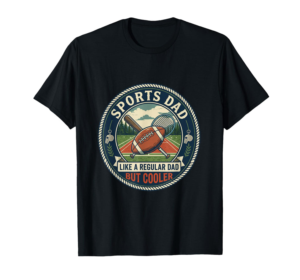 Sports Dad Game Fan Watching Sports T-Shirt - Unique Graphic Men Women - T-Shirt, Sweatshirt, Hoodie