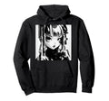 Glitchcore Kawaii Anime Gothic Grunge Hoodie - Minimalist Print Men Women - T-Shirt, Sweatshirt, Hoodie