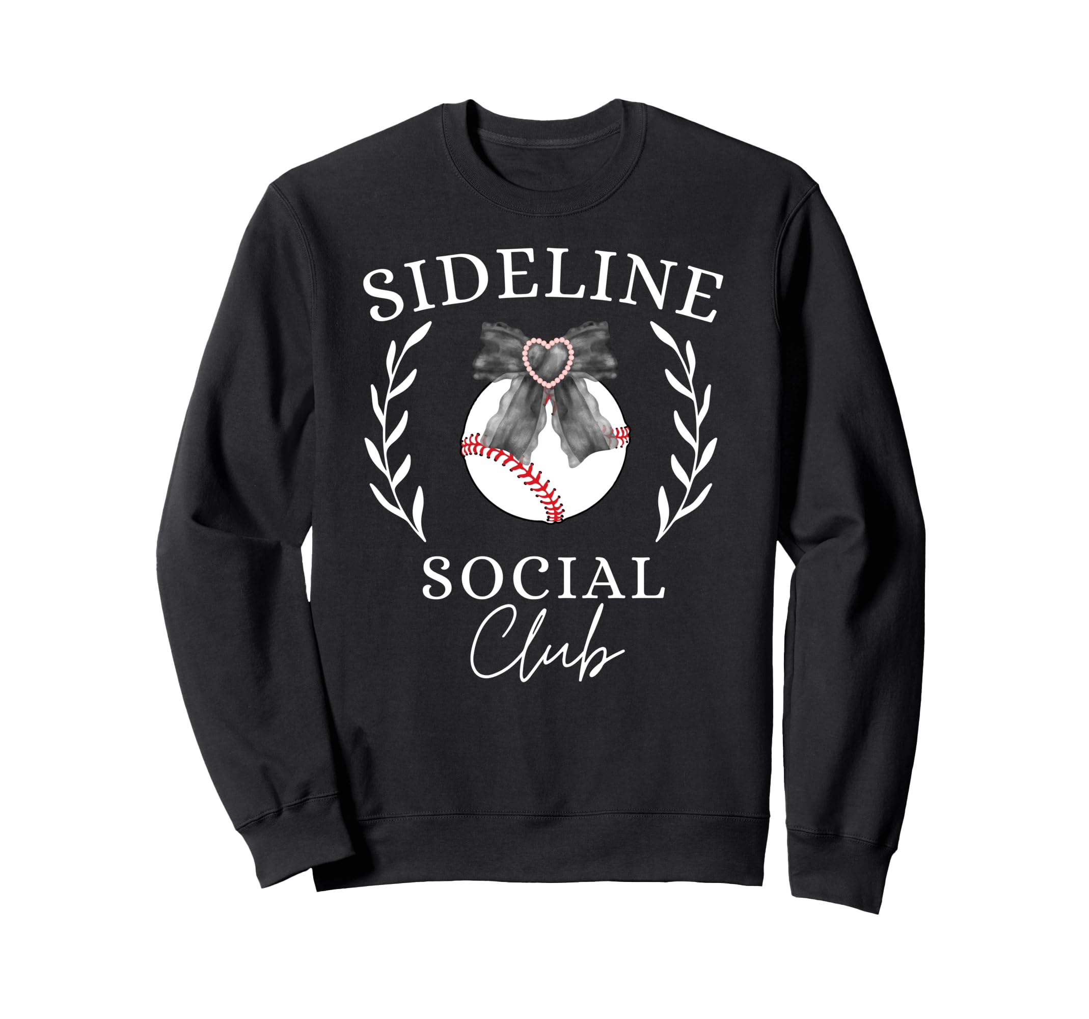Sideline Social Club Coquette Sweatshirt - Unique Graphic for Adults - T-Shirt, Sweatshirt, Hoodie