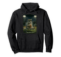 Funny Wolf Ballfield Baseball Field I Live Hoodie - Graphic Print Unisex - T-Shirt, Sweatshirt, Hoodie