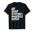 Baseball Softball Family Funny T-Shirt - Graphic Print Unisex - T-Shirt, Sweatshirt, Hoodie