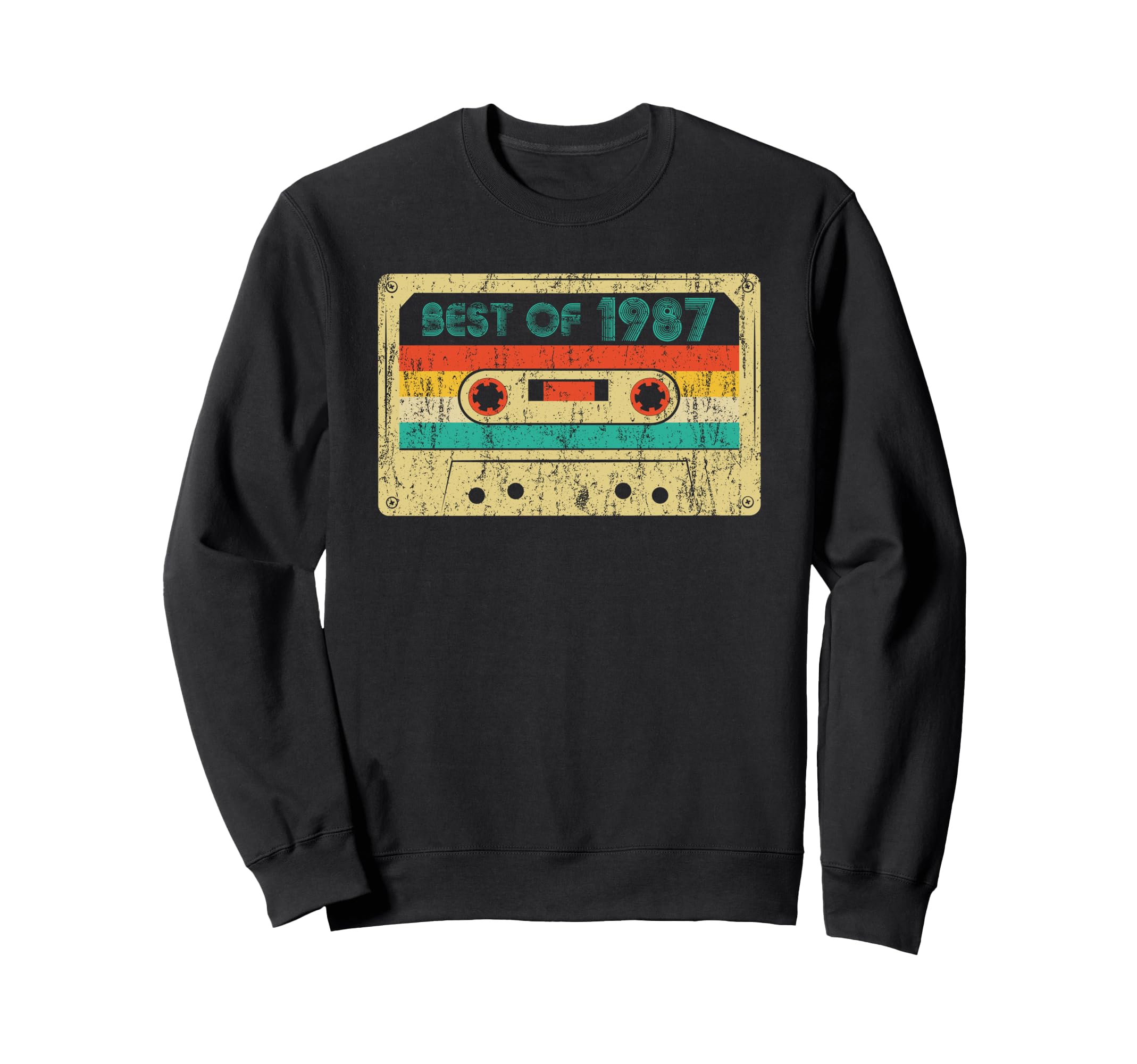 Best 1987 Birthday Yrs 1987 Sweatshirt - Fun Novelty Design for Adults - T-Shirt, Sweatshirt, Hoodie