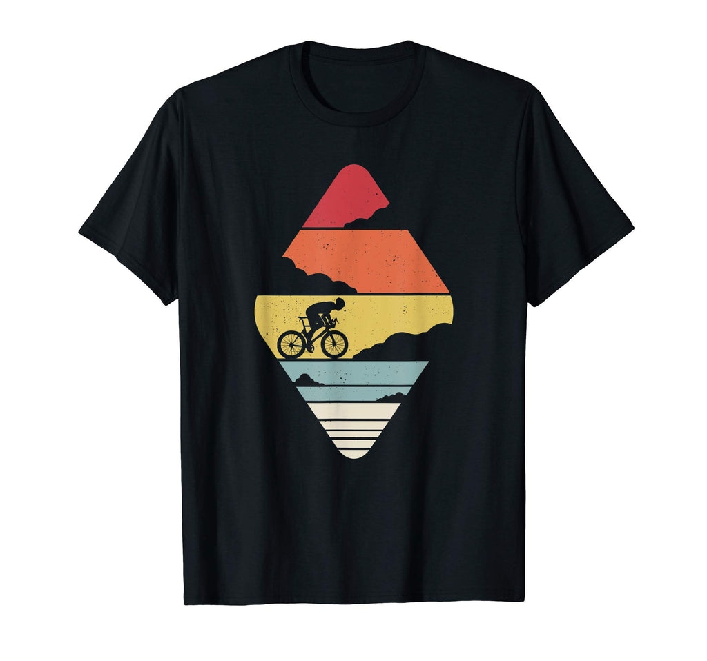 Road Bike Sunset Racer Bicycle T-Shirt - Custom Art Print Unisex - T-Shirt, Sweatshirt, Hoodie