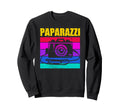 Paparazzi Camera Lover Photographer Sweatshirt - Trendy Graphic for Adults - T-Shirt, Sweatshirt, Hoodie