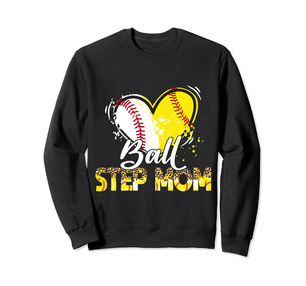 Step Mom Both Baseball Sweatshirt - Casual Everyday Wear Men Women - T-Shirt, Sweatshirt, Hoodie
