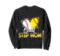 Step Mom Both Baseball Sweatshirt - Casual Everyday Wear Men Women - T-Shirt, Sweatshirt, Hoodie