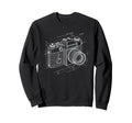 Exploded Camera Diagram Schematic Art Sweatshirt - Custom Art Print Unisex - T-Shirt, Sweatshirt, Hoodie