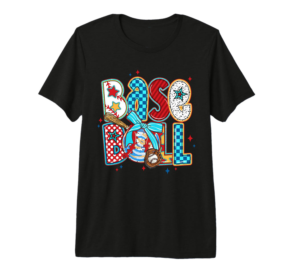 Baseball Mama Checkered Baseball Mama T-Shirt - Novelty Apparel Unisex - T-Shirt, Sweatshirt, Hoodie