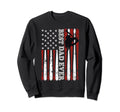 Best Dad Ever Us American Flag Sweatshirt - Streetwear Style Men Women - T-Shirt, Sweatshirt, Hoodie
