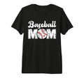 Baseball Mom Mothers Day Tri Blend T-Shirt - Graphic Print for Adults - T-Shirt, Sweatshirt, Hoodie