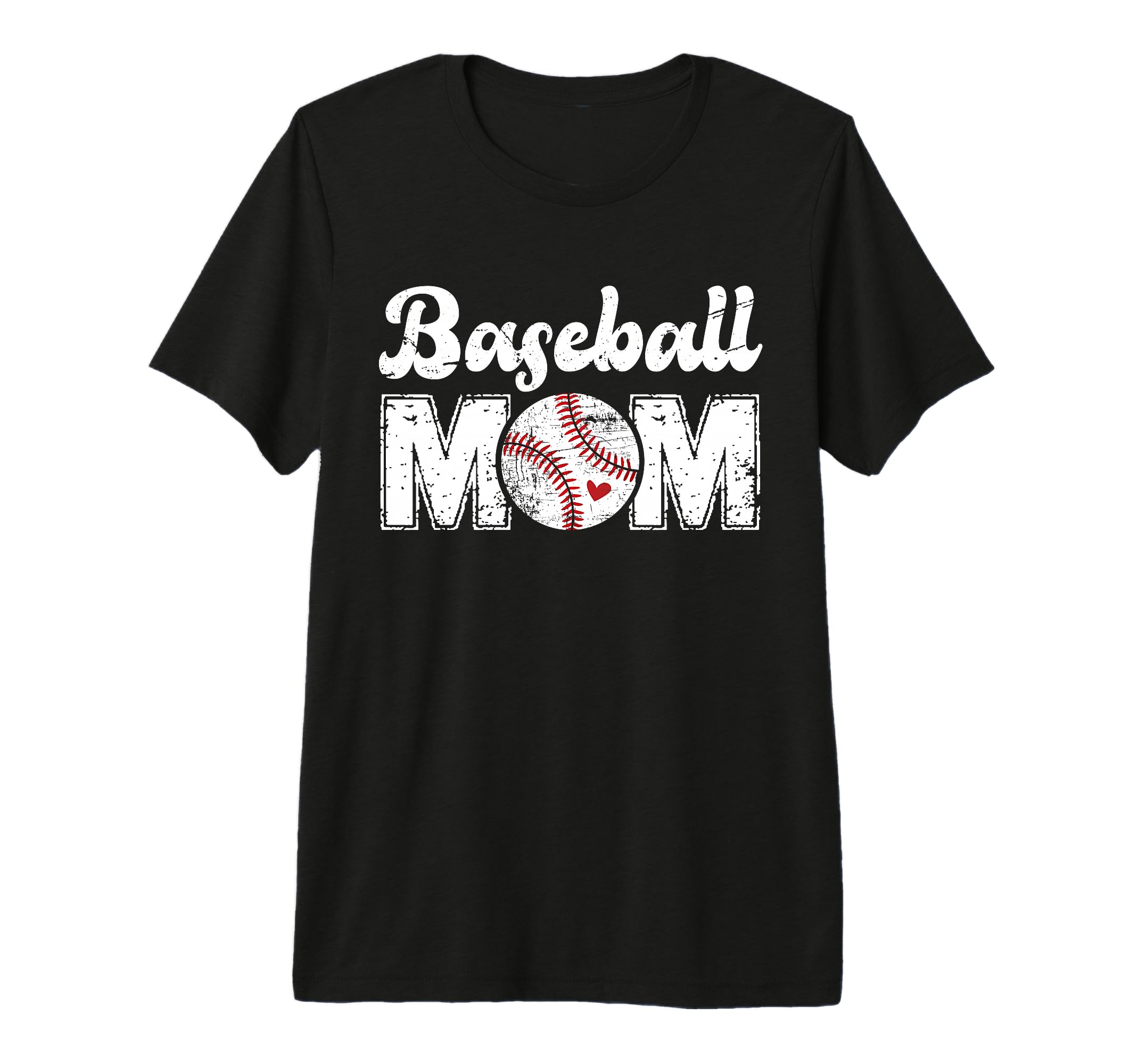 Baseball Mom Mothers Day Tri Blend T-Shirt - Graphic Print for Adults - T-Shirt, Sweatshirt, Hoodie
