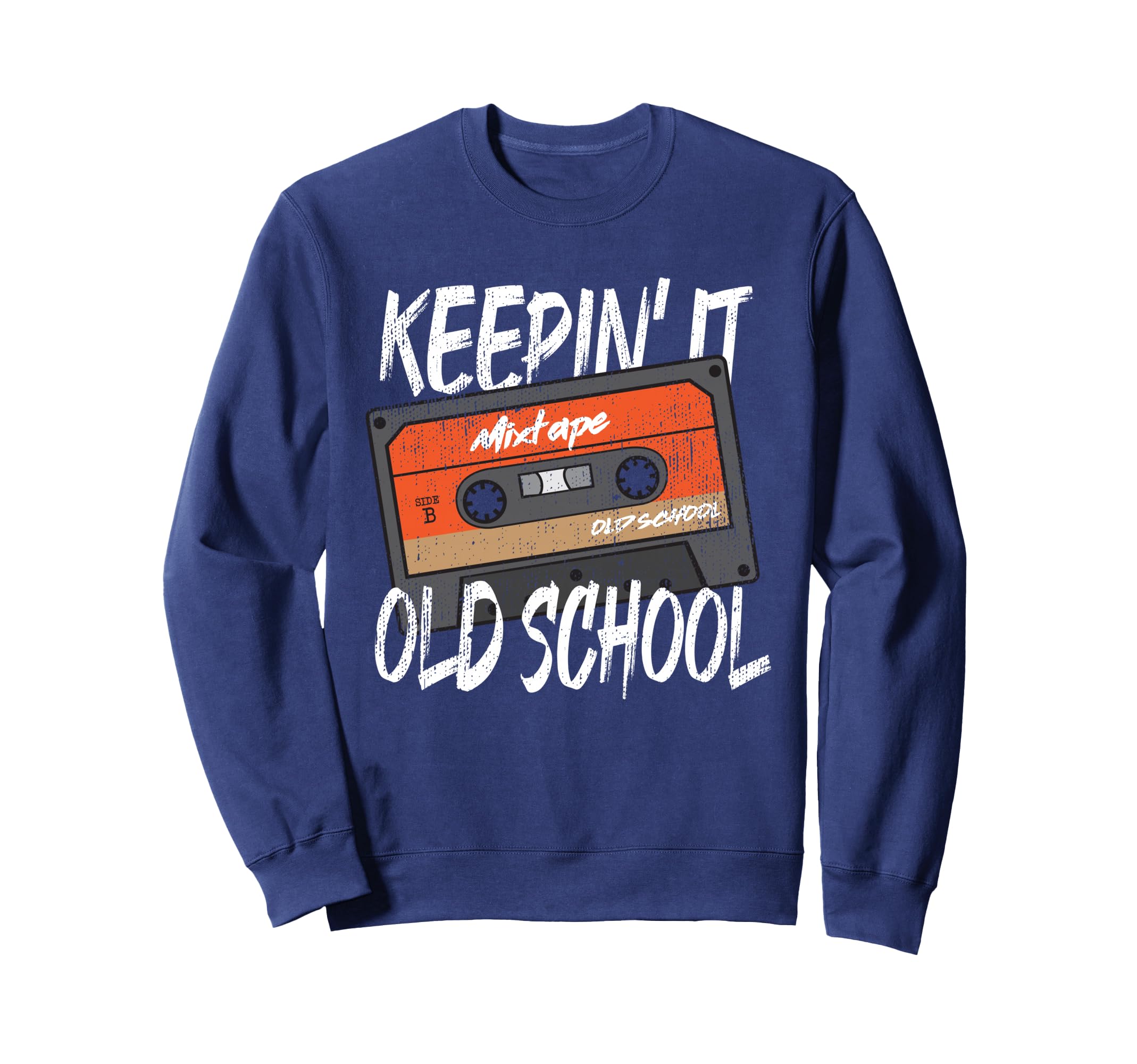 Old School Hip Hop 80S 90S Mixtape Sweatshirt - Unique Graphic Unisex - T-Shirt, Sweatshirt, Hoodie