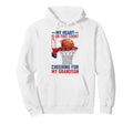 Proud Grandma Supporting Grandson Hoodie - Streetwear Style Men Women - T-Shirt, Sweatshirt, Hoodie