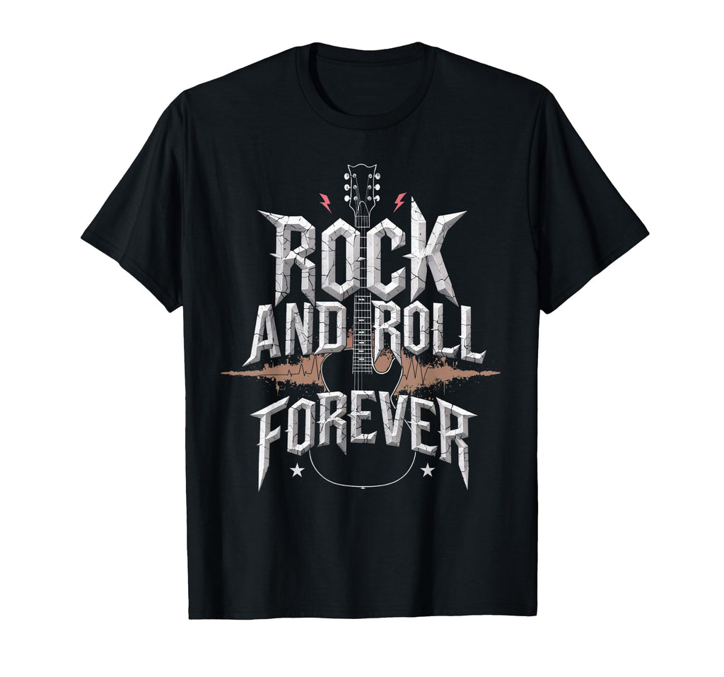 Rock And Roll Guitar Rock Music T-Shirt - Streetwear Style Men Women - T-Shirt, Sweatshirt, Hoodie