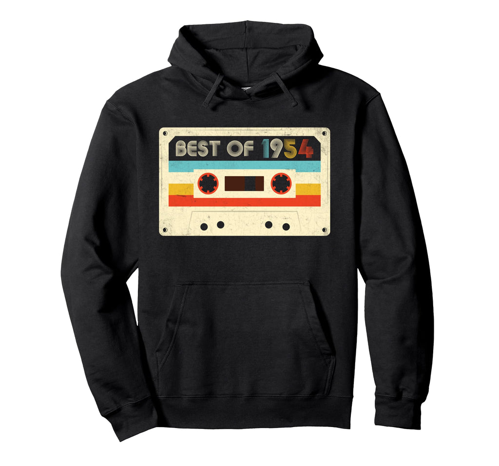 71St Birthday Gifts Best 1954 Cassette Tape Hoodie - Trendy Graphic Unisex - T-Shirt, Sweatshirt, Hoodie