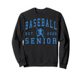 Baseball Senior Night Baseball Senior Sweatshirt - Custom Art Print Unisex - T-Shirt, Sweatshirt, Hoodie