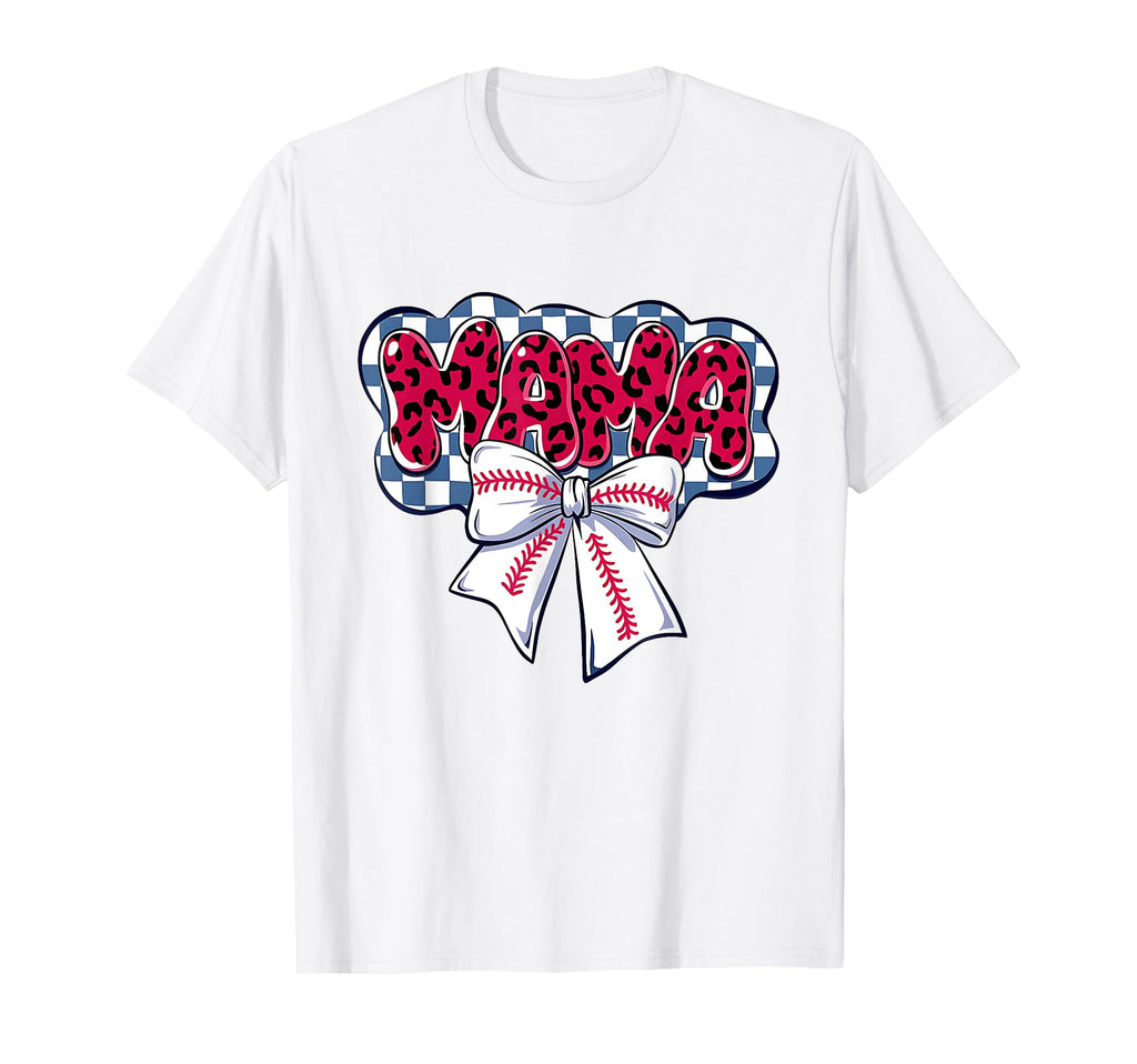 Coquette American Baseball Mom Mama T-Shirt - Streetwear Style Men Women - T-Shirt, Sweatshirt, Hoodie