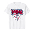 Coquette American Baseball Mom Mama T-Shirt - Streetwear Style Men Women - T-Shirt, Sweatshirt, Hoodie