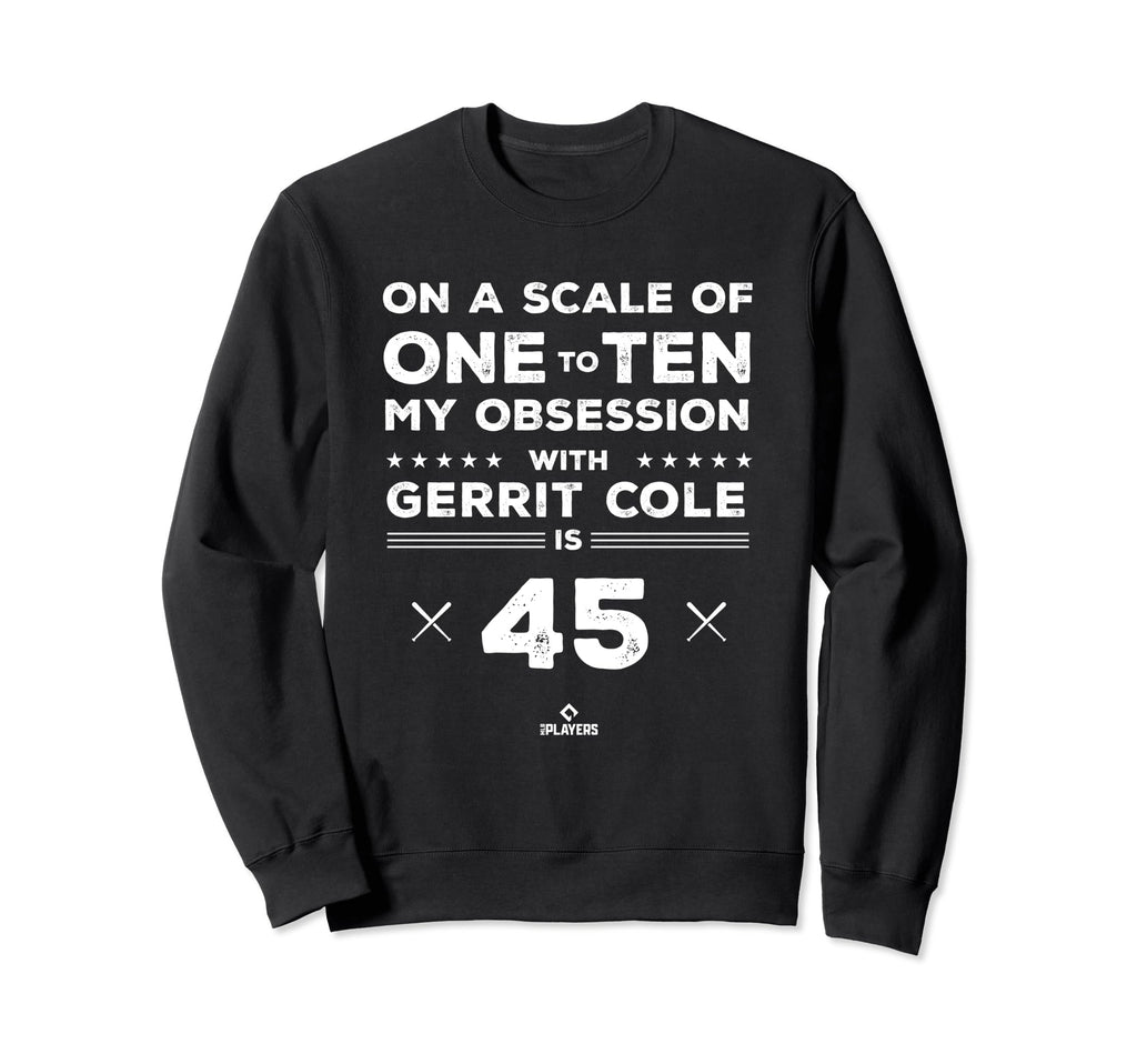 Gerrit Cole Obsession New York Sweatshirt - Trendy Graphic for Adults - T-Shirt, Sweatshirt, Hoodie