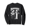 Gothic Skeleton Alternative Aesthetic Sweatshirt - Minimalist Print Unisex - T-Shirt, Sweatshirt, Hoodie