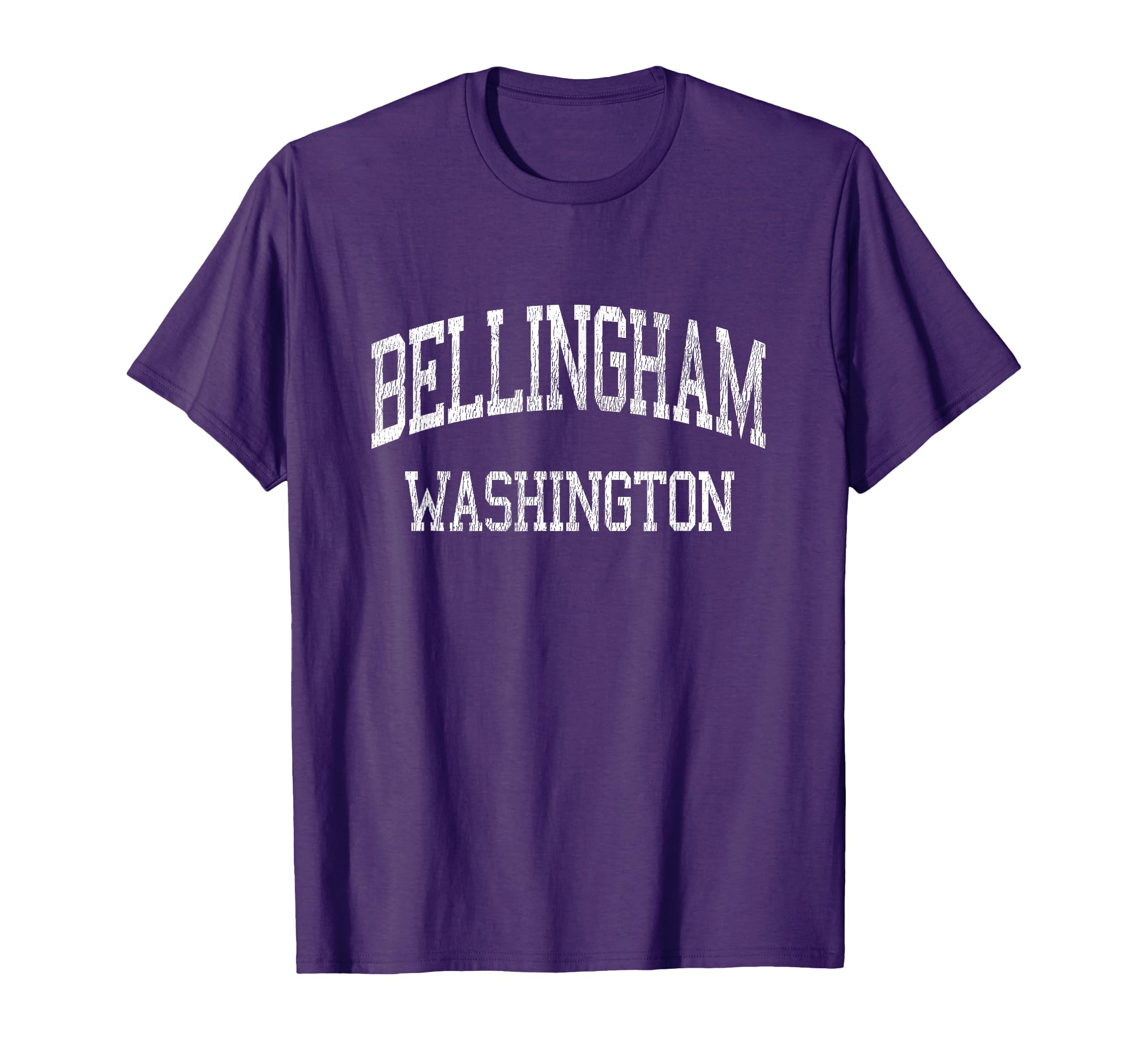 Bellingham Washington Wa Athletic T-Shirt - Fun Novelty Design Men Women - T-Shirt, Sweatshirt, Hoodie