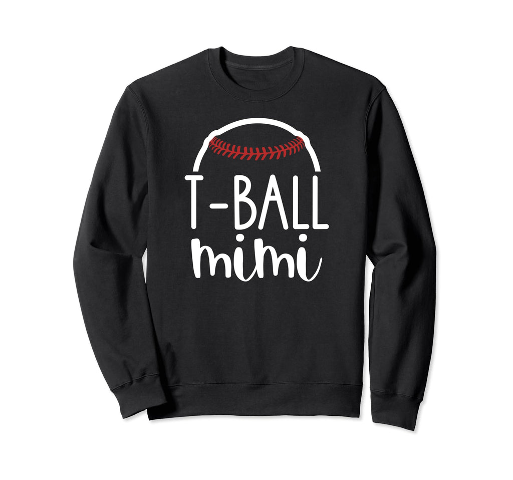 T Ball Mimi Ball Game Day Baseball Sweatshirt - Unique Graphic for Adults - T-Shirt, Sweatshirt, Hoodie