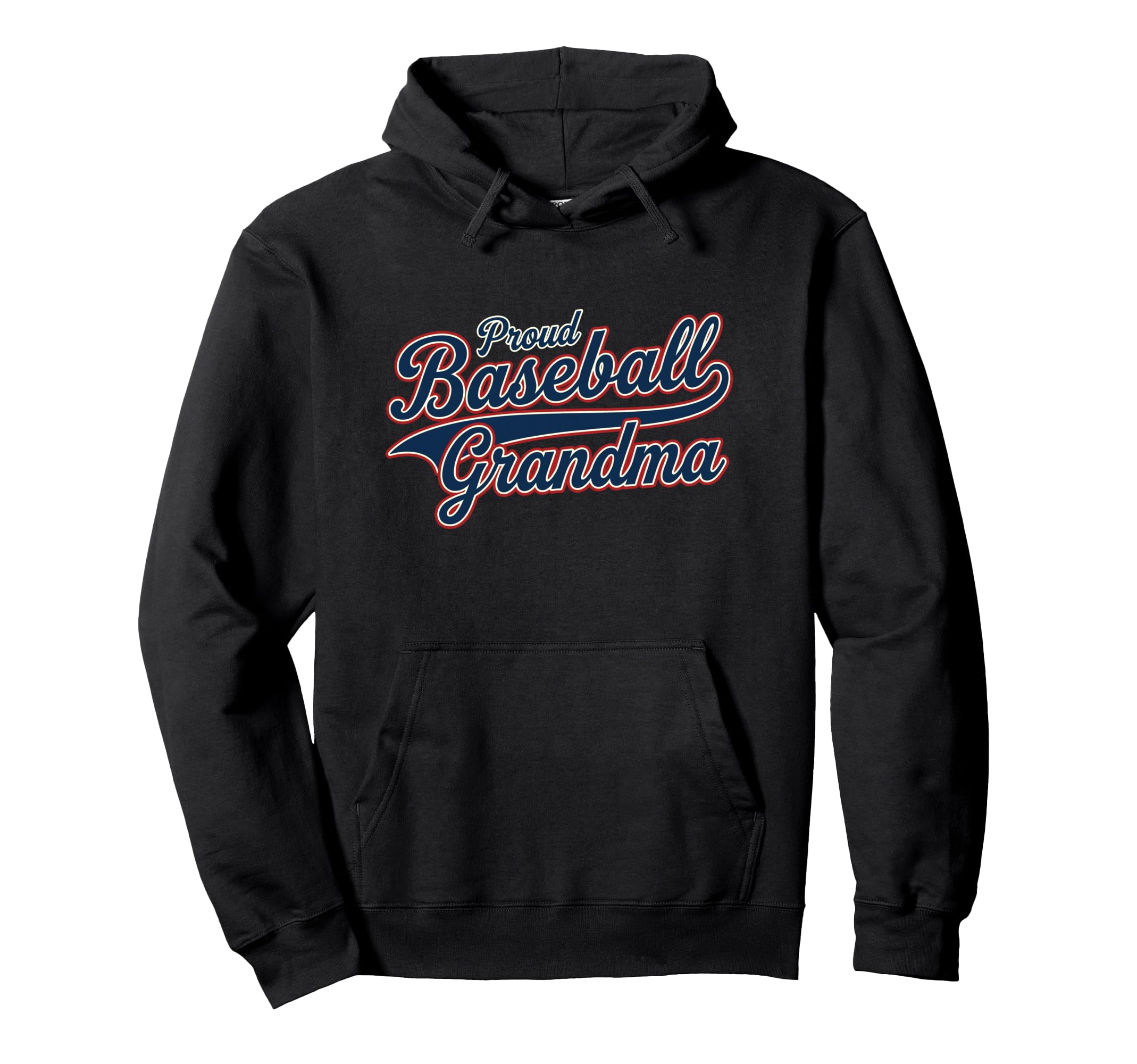 Baseball Grandma Hoodie - Aesthetic Graphic for Adults - T-Shirt, Sweatshirt, Hoodie