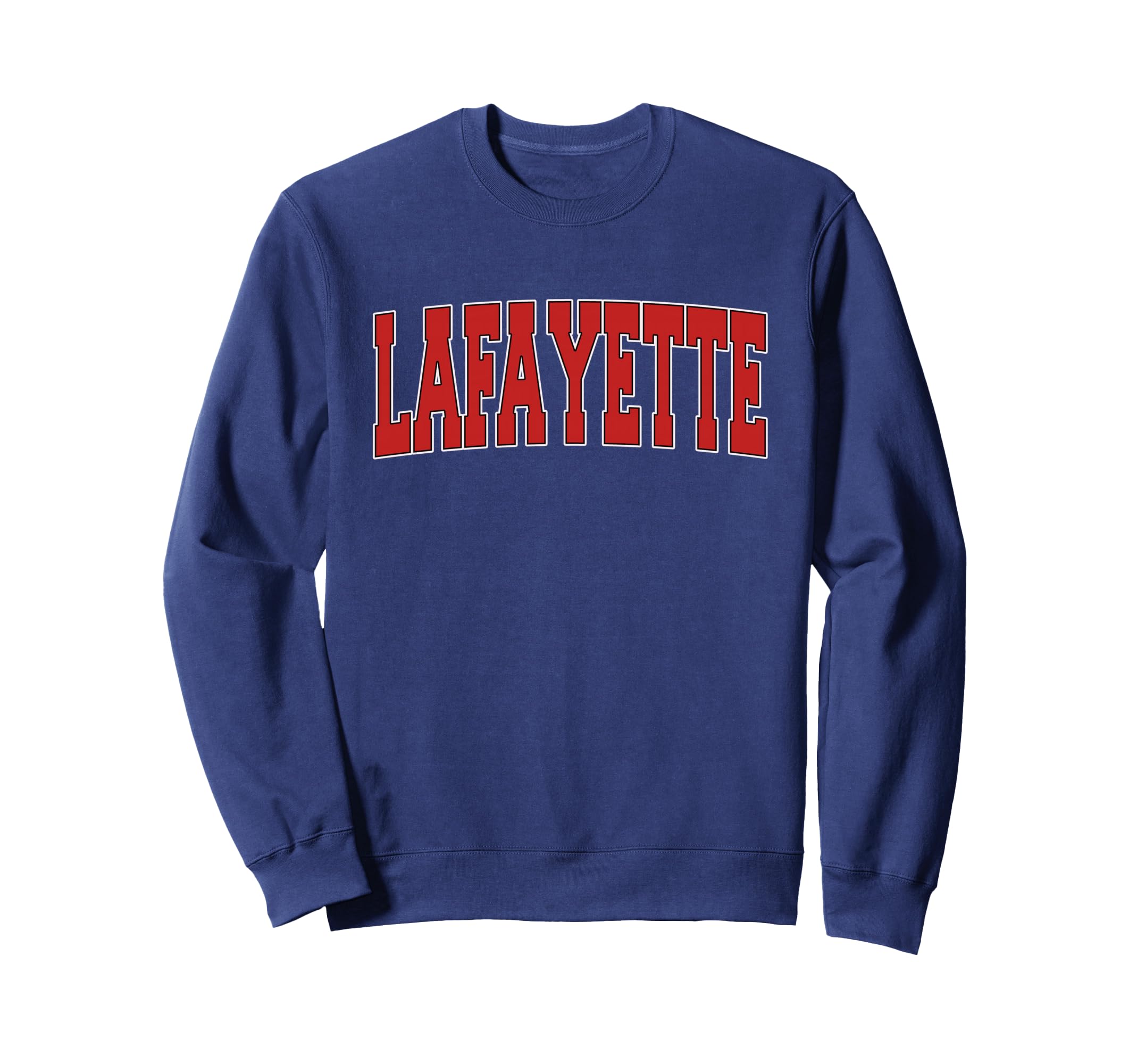 Lafayette La Louisiana Varsity Usa Sweatshirt - Trendy Graphic Unisex - T-Shirt, Sweatshirt, Hoodie