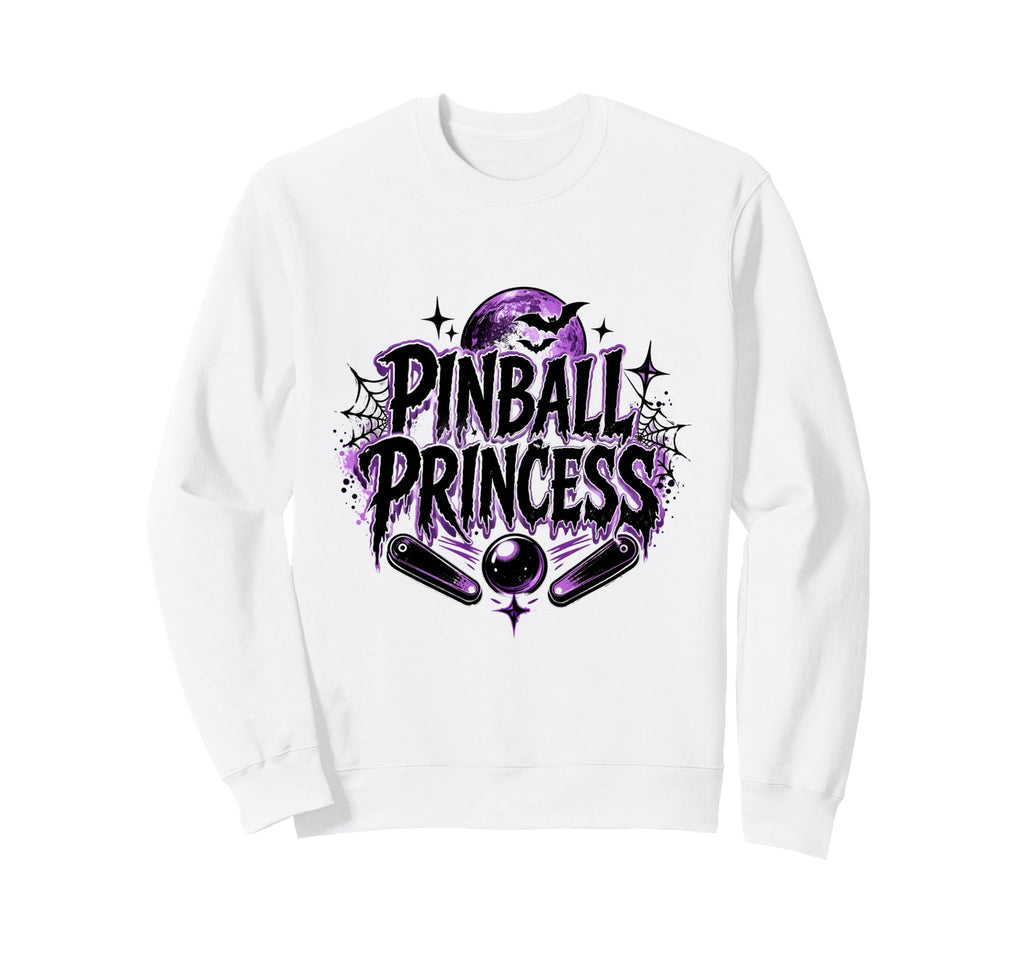 Pinball Princess Machines Funny Sweatshirt - Aesthetic Graphic for Adults - T-Shirt, Sweatshirt, Hoodie