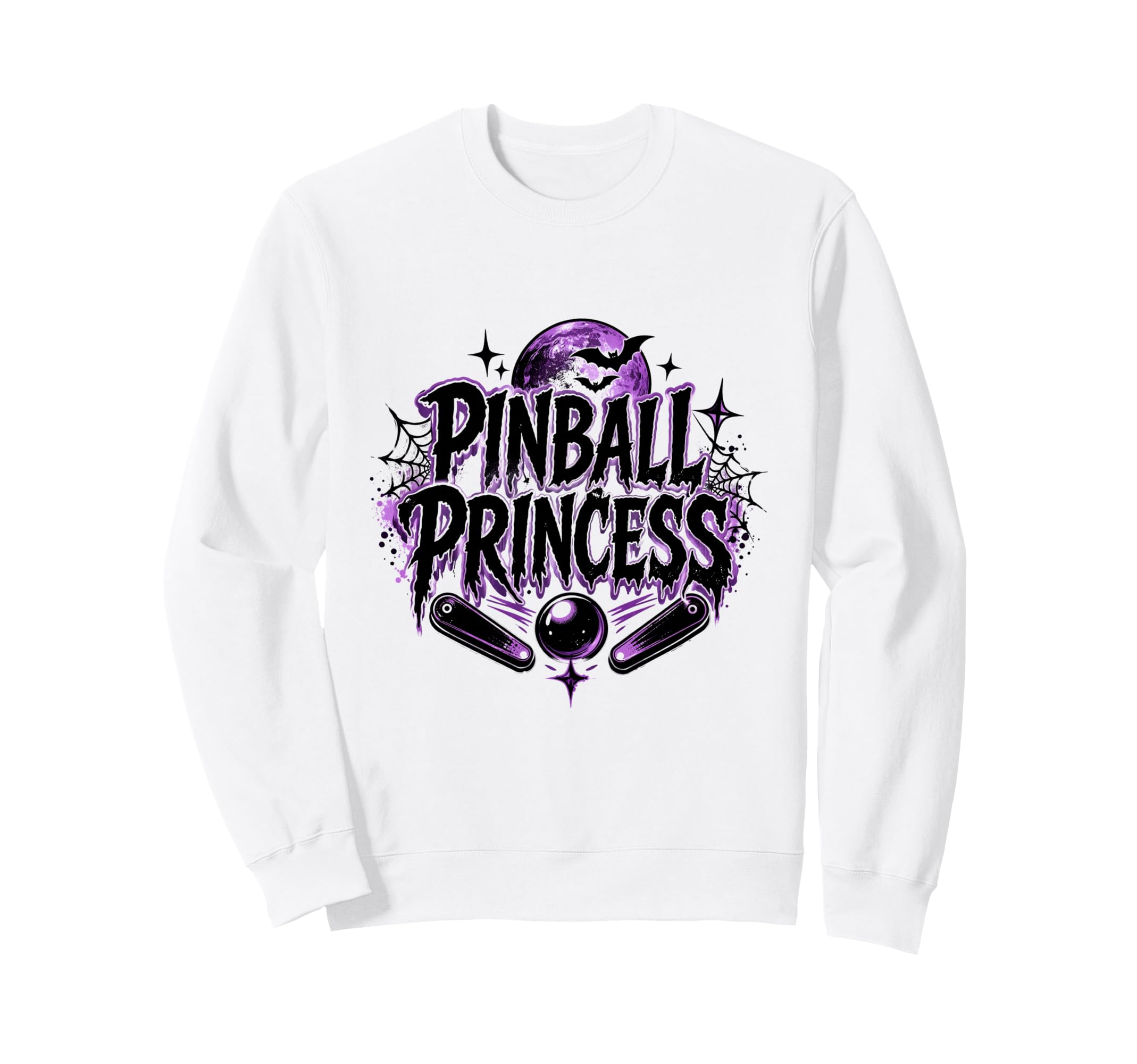 Pinball Princess Machines Funny Sweatshirt - Aesthetic Graphic for Adults - T-Shirt, Sweatshirt, Hoodie