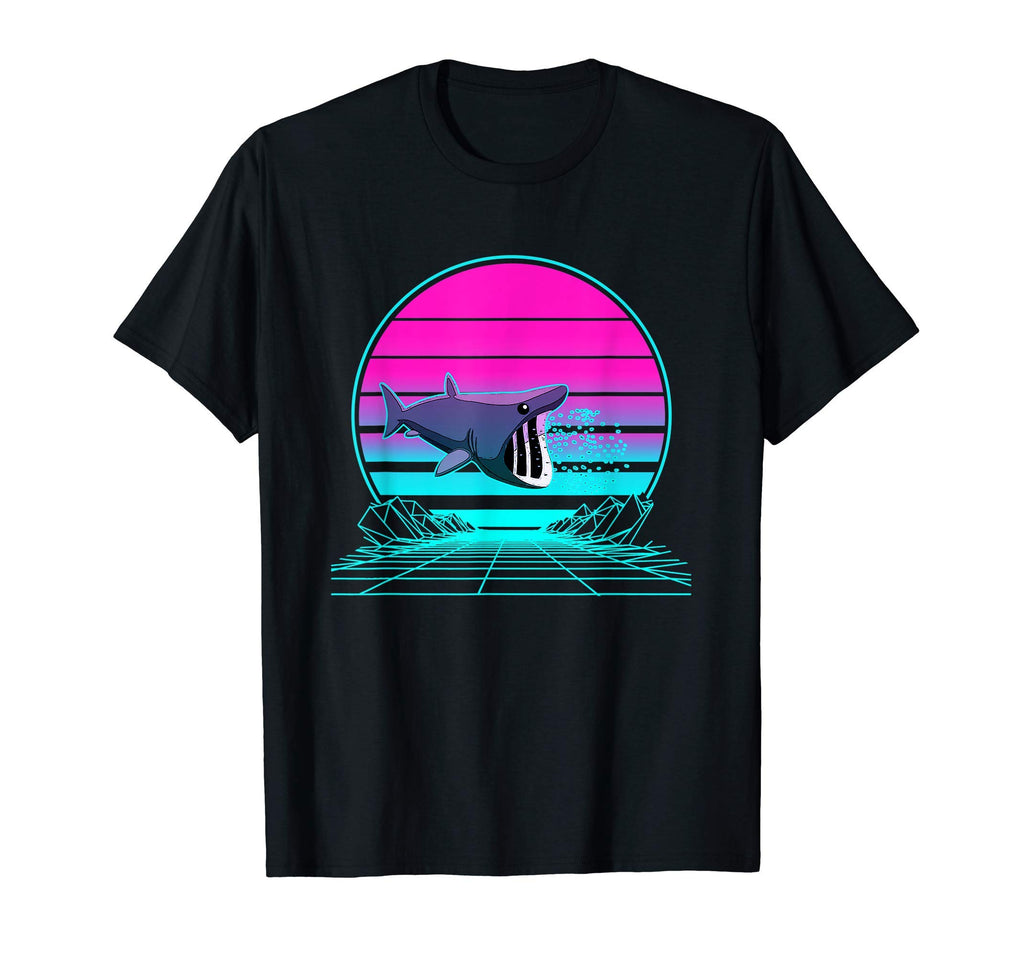Sunset Basking Shark T-Shirt - Minimalist Print for Adults - T-Shirt, Sweatshirt, Hoodie