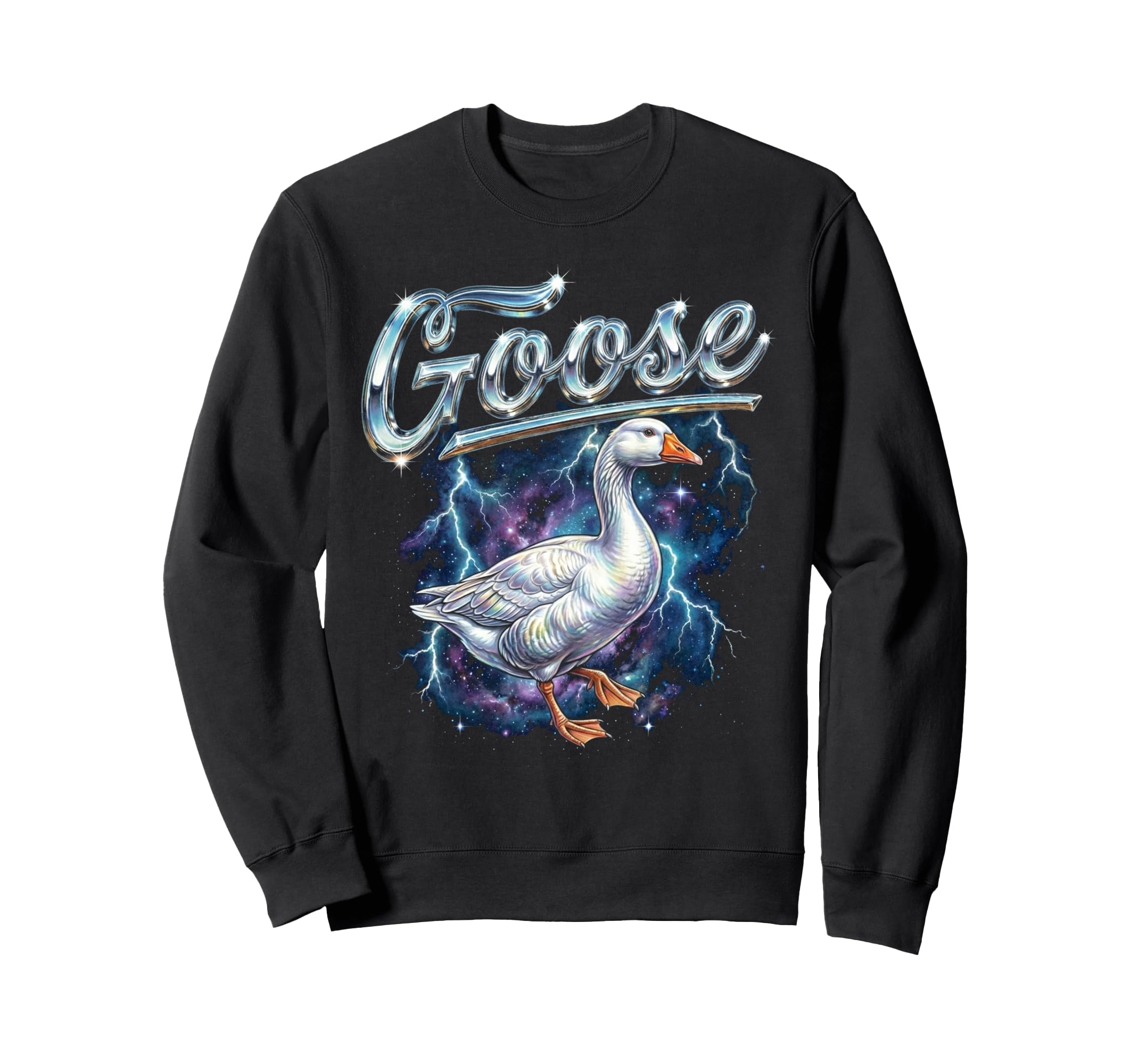 Goose 90S Silly Funny Goose 80S Sweatshirt - Novelty Apparel Men Women - T-Shirt, Sweatshirt, Hoodie
