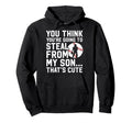 Baseball Catcher Mom Funny Mother Hoodie - Trendy Graphic Men Women - T-Shirt, Sweatshirt, Hoodie