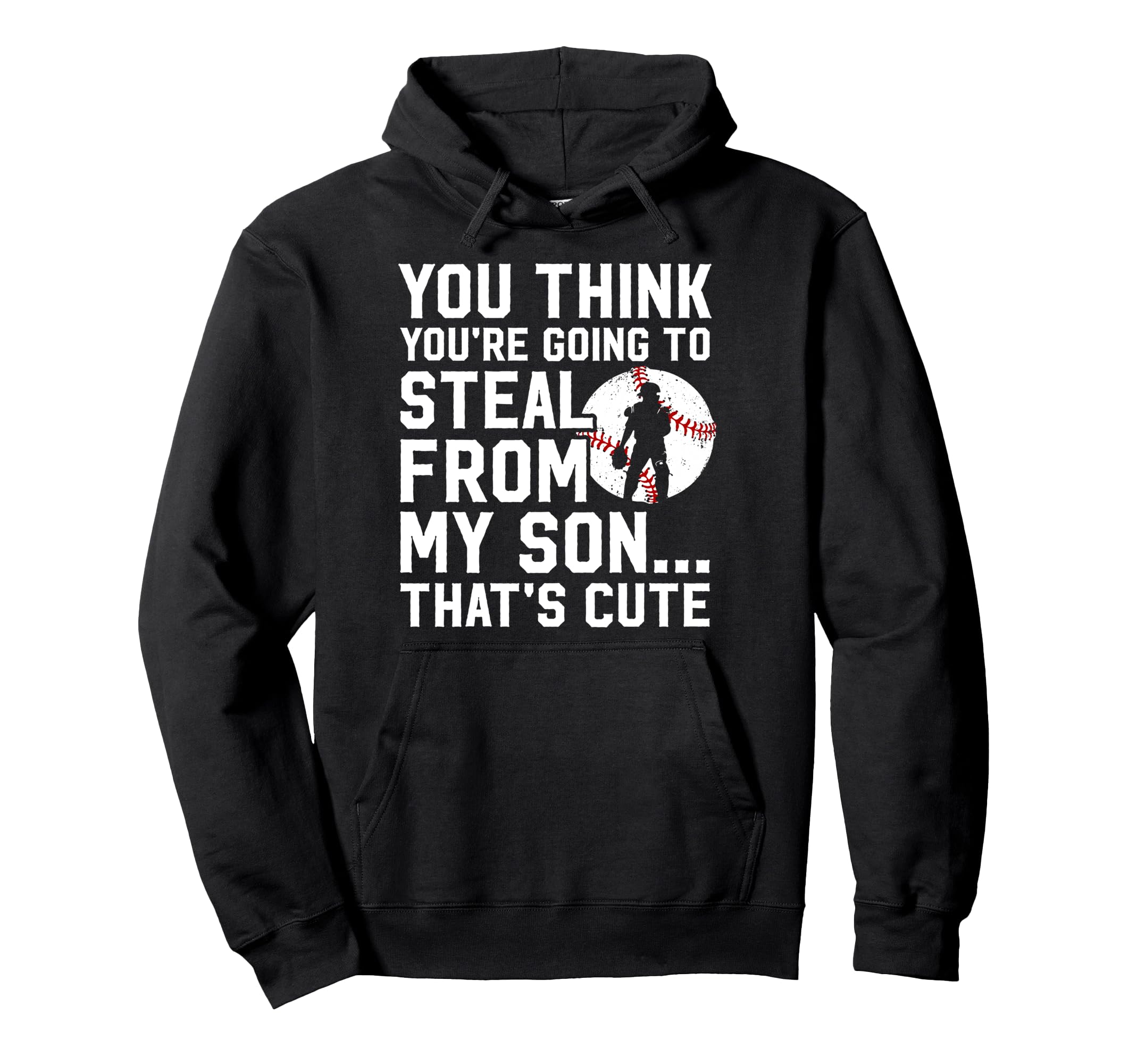 Baseball Catcher Mom Funny Mother Hoodie - Trendy Graphic Men Women - T-Shirt, Sweatshirt, Hoodie