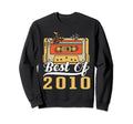 Best 2010 Cassette Tape 13 Years Sweatshirt - Fun Novelty Design Men Women - T-Shirt, Sweatshirt, Hoodie