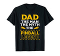 Gamer Dad Funny Fathers Day Pinball Dad T-Shirt - Trendy Graphic Men Women - T-Shirt, Sweatshirt, Hoodie