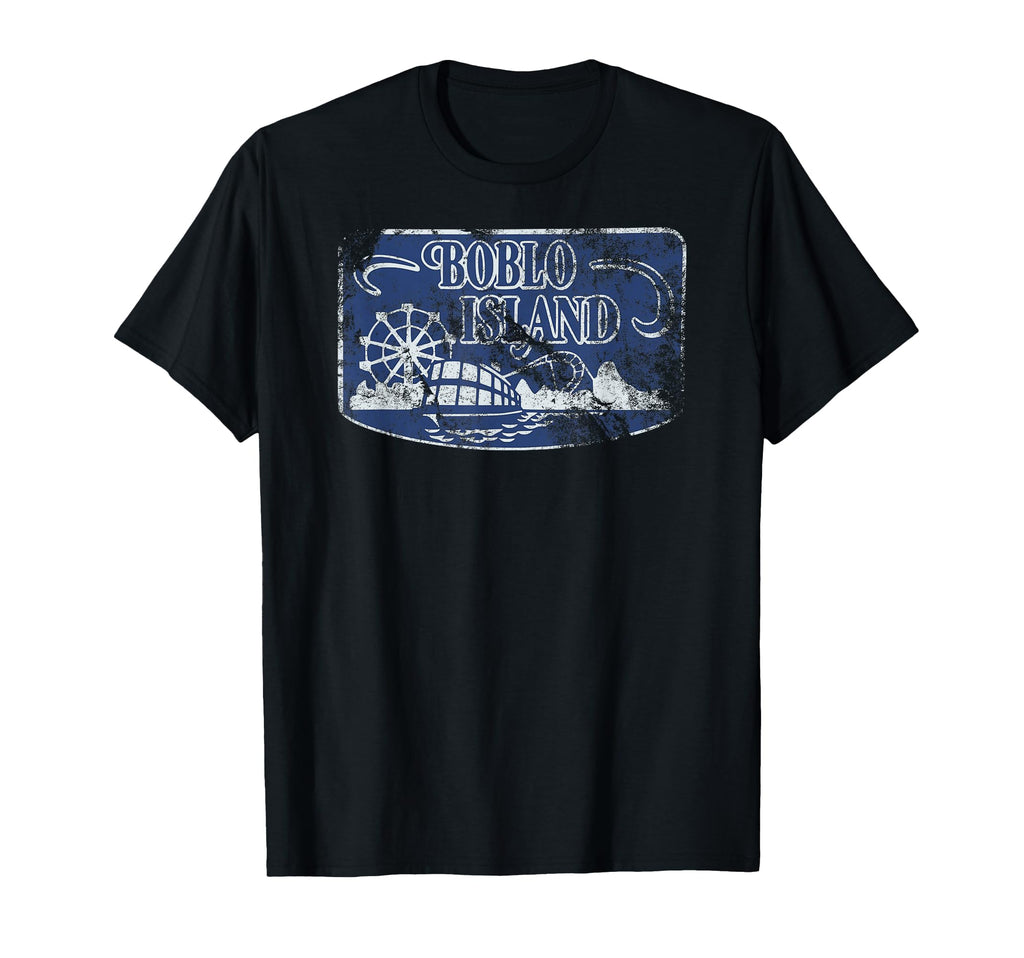 Boblo Island Detroit Distressed Worn T-Shirt - Streetwear Style Unisex - T-Shirt, Sweatshirt, Hoodie