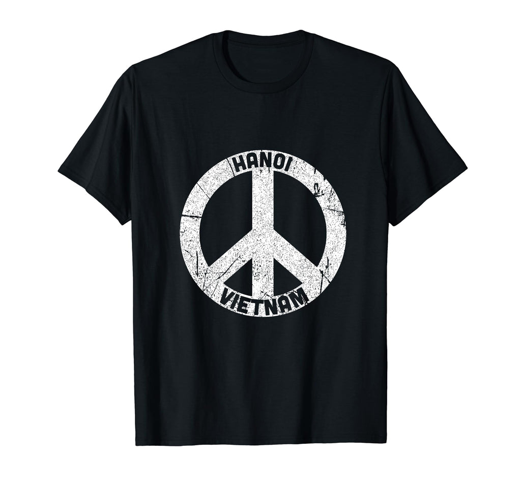 Love Peace From Hanoi Vietnam Home T-Shirt - Minimalist Print Men Women - T-Shirt, Sweatshirt, Hoodie