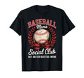 Baseball Mama Social Club Batter Swing T-Shirt - Streetwear Style Unisex - T-Shirt, Sweatshirt, Hoodie