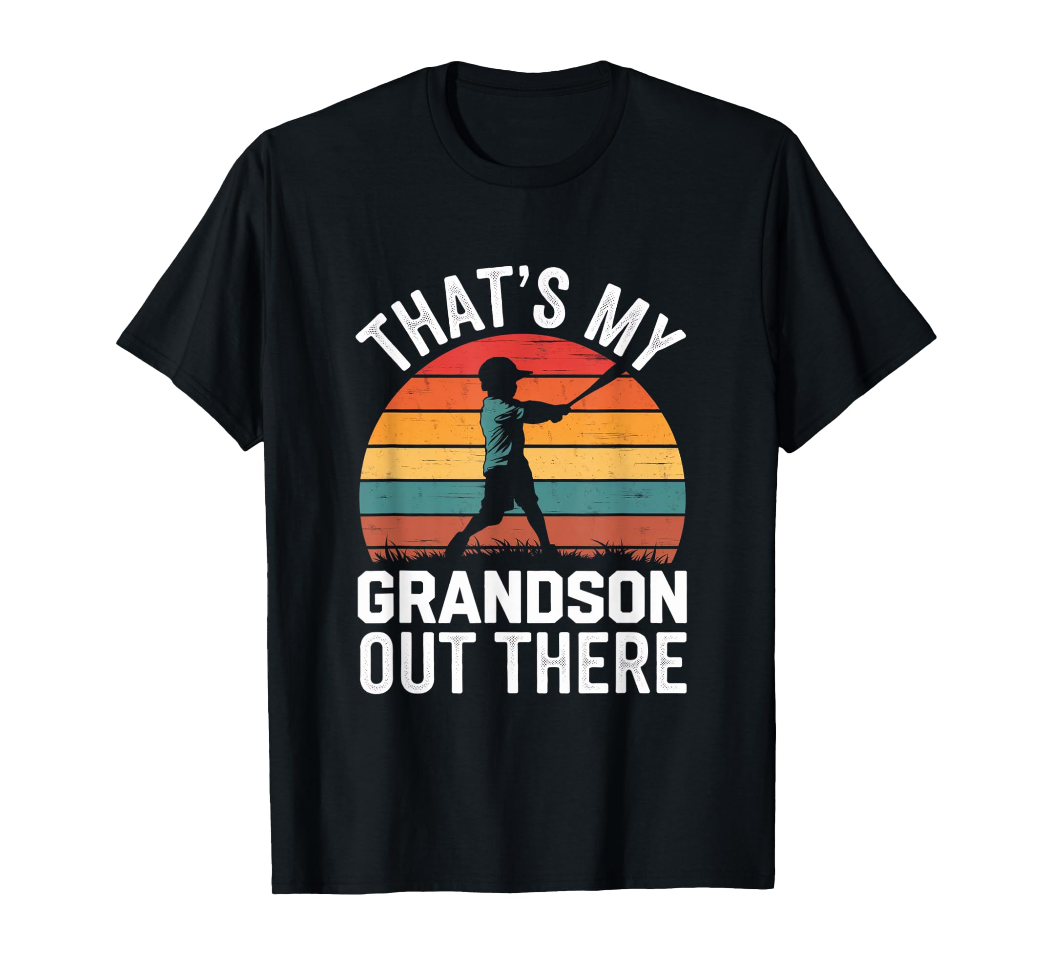 Funny Thats My Grandson Out There Grandpa T-Shirt - Graphic Print Unisex - T-Shirt, Sweatshirt, Hoodie